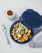 Stojo - Bowl - Vershouddoos / Lunchbox - met Deksel - 1065 ml - Opvouwbaar - Herbruikbaar - Denim