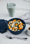 Stojo - Bowl - Vershouddoos / Lunchbox - met Deksel - 1065 ml - Opvouwbaar - Herbruikbaar - Denim