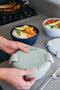 Stojo - Bowl - Vershouddoos / Lunchbox - met Deksel - 1065 ml - Opvouwbaar - Herbruikbaar - Sage