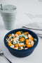 Stojo - Bowl - Vershouddoos / Lunchbox - met Deksel - 1065 ml - Opvouwbaar - Herbruikbaar - Denim