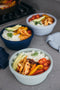 Stojo - Bowl - Vershouddoos / Lunchbox - met Deksel - 1065 ml - Opvouwbaar - Herbruikbaar - Sage