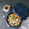 Stojo - Bowl - Vershouddoos / Lunchbox - met Deksel - 1065 ml - Opvouwbaar - Herbruikbaar - Denim