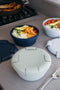 Stojo - Bowl - Vershouddoos / Lunchbox - met Deksel - 1065 ml - Opvouwbaar - Herbruikbaar - Sage