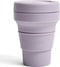 Stojo - Pocket Cup - Koffie / Theebeker - 355 ml - Herbruikbaar - Opvouwbaar - Purple