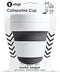 Stojo - Pocket Cup - Koffie / Theebeker - 355 ml - Herbruikbaar - Opvouwbaar - Slate
