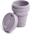 Stojo - Pocket Cup - Koffie / Theebeker - 355 ml - Herbruikbaar - Opvouwbaar - Purple