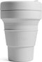 Stojo - Pocket Cup - Koffie / Theebeker - 355 ml - Herbruikbaar - Opvouwbaar - Cashmere