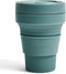 Stojo - Pocket Cup - Koffie / Theebeker - 355 ml - Herbruikbaar - Opvouwbaar - Eucalyptus
