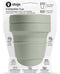 Stojo - Pocket Cup - Koffie / Theebeker - 355 ml - Herbruikbaar - Opvouwbaar - Sage