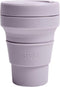 Stojo - Pocket Cup - Koffie / Theebeker - 355 ml - Herbruikbaar - Opvouwbaar - Purple