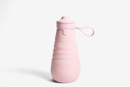 Stojo - Sport Drinkfles - 590 ml - Carnation - Opvouwbaar - Herbruikbaar - Roze