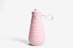 Stojo - Sport Drinkfles - 590 ml - Carnation - Opvouwbaar - Herbruikbaar - Roze