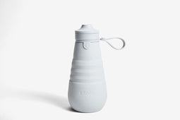 Stojo - Sport Drinkfles - 590 ml - Cashmere - Opvouwbaar - Herbruikbaar - Grijs