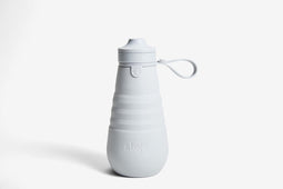Stojo - Sport Drinkfles - 590 ml - Cashmere - Opvouwbaar - Herbruikbaar - Grijs