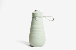 Stojo - Sport Drinkfles - 590 ml - Sage - Opvouwbaar - Herbruikbaar - Groen