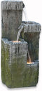 Stone Lite Fontein Blau 46,5x42,5x90 cm