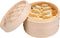 Stoommandje Bamboe - Stoommand met 2 Lagen - 20 x 13,5 cm - 100% Bamboe
