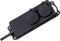 Stopcontactverdeler IP44 2-voudig zwart 2m H07RN-F 3G1,5