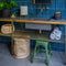 Storage basket with lid, Natural Natural / Jute 100%