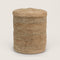Storage basket with lid, Natural Natural / Jute 100%