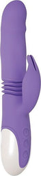 Stotende rabbit vibrator met uitzettende schacht