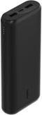 Belkin BPB014BTBK - 20.000mAh Powerbank - 3 Poorten PD 20W - Zwart