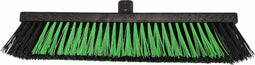 Straatbezem 450x65 mm 81% gerecycled groen/zwart