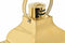 Straatlantaarn DKD Home Decor Kristal Gouden Metaal (22 x 22 x 57 cm) (22 x 22 x 49 cm)
