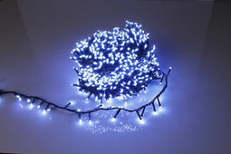 Straight light LED 16m 750L warm wittegroene draad 24V steady ext. 3m