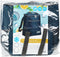 Strand/camping koeltas - Rugtas/rugzak model - 23 x 15 x 36 cm - 2 vakken - blauw