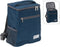 Strand/camping koeltas - Rugtas/rugzak model - 23 x 15 x 36 cm - 2 vakken - blauw