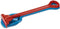 Strand/zandbak set - schep/hark - blauw/rood - 56 cm - buitenspeelgoed