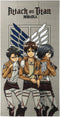 Strandhanddoek Attack on Titan Multicolour 100 % polyester 70 x 140 cm