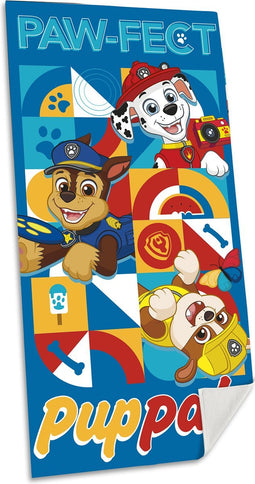 Strandhanddoek The Paw Patrol Katoen 70 x 140 cm