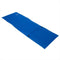 Strandmat met rugleuning, strandbed blauw