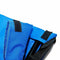 Strandmat met rugleuning, strandbed blauw