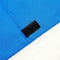 Strandmat met rugleuning, strandbed blauw