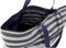 Strandtas DKD Home Decor 55 x 17 x 35 cm Canvas Rood Blauw PVC (2 Stuks)