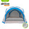 STRANDTENT AKTIVE MUGGENNET VOOR DE CAMPING 350 X 260 X 350 CM - blauw/grijs