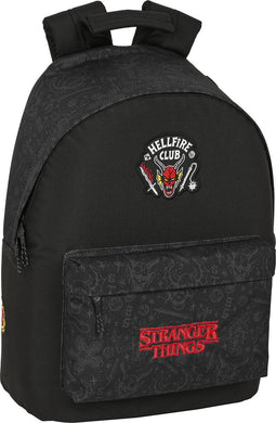 Stranger Things Laptop Rugzak Hellfire Club - 14,1" - 41 x 31 x 16 cm - Polyester