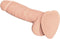 Strap-On-Me Soft Realistic Dildo met zuignap - blanke beige - maat L