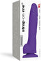Strap-On-Me - Soft Realistic Dildo Met Zuignap - Paars