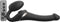 Strap-On-Me - Strap-on Multi Orgasm Remote Controlled 3 Motors Black S