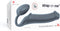 Strap-On-Me Strapless Voorbinddildo - zwart - maat XL