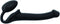 Strap-On-Me Strapless Voorbinddildo - zwart - maat XL