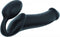 Strap-On-Me Strapless Voorbinddildo - zwart - maat XL
