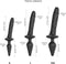 Strap-On-Me - Switch Plug-in Realistic Dildo Black XXL