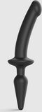 Strap-On-Me - Switch Plug-in Semi-Realistic Dildo Black S