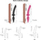 Strap-On-Me - Switch Plug-in Semi-Realistic Dildo Black XXL