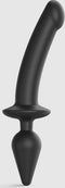 Strap-On-Me - Switch Plug-in Semi-Realistic Dildo Black XXL